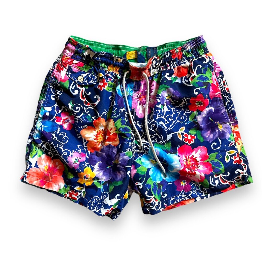 Polo - swim suit - practically new size mens medium